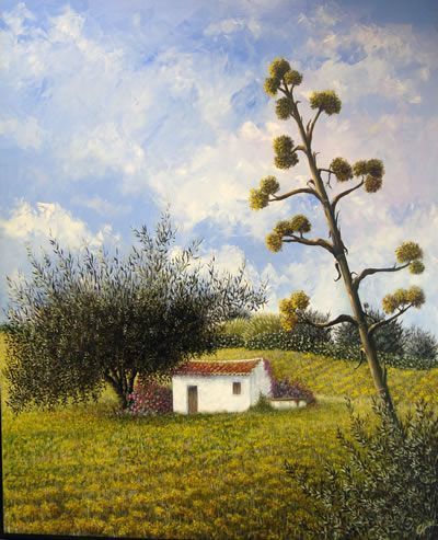 Rincón añorado 110x90 oleo sobre tabla