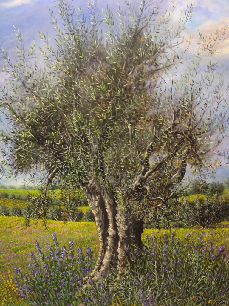 Romero, (óleo sobre lienzo 150 x 120cm)