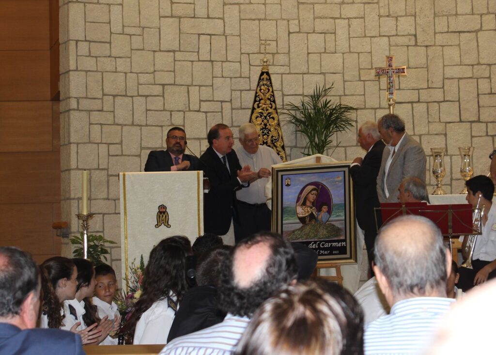Presentación Cartel Virgen del Carmen de Torre del Mar 2013-2