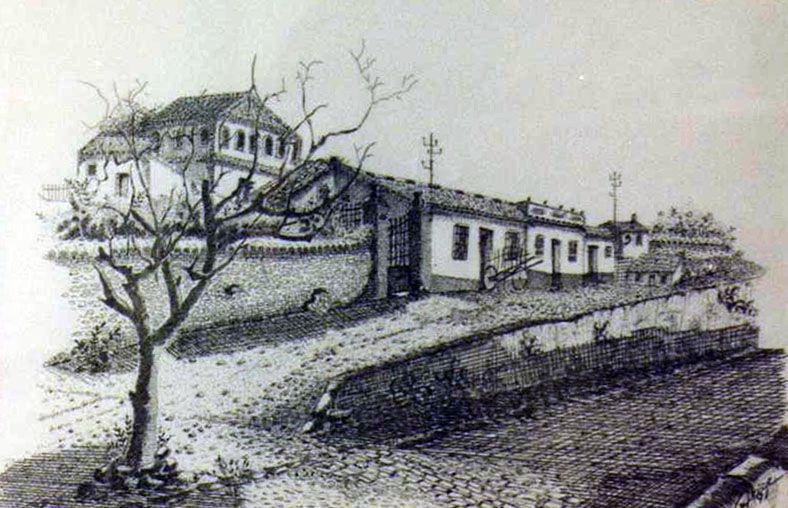 Convento de Capuchinos (Tinta 40 x 25 cm.)