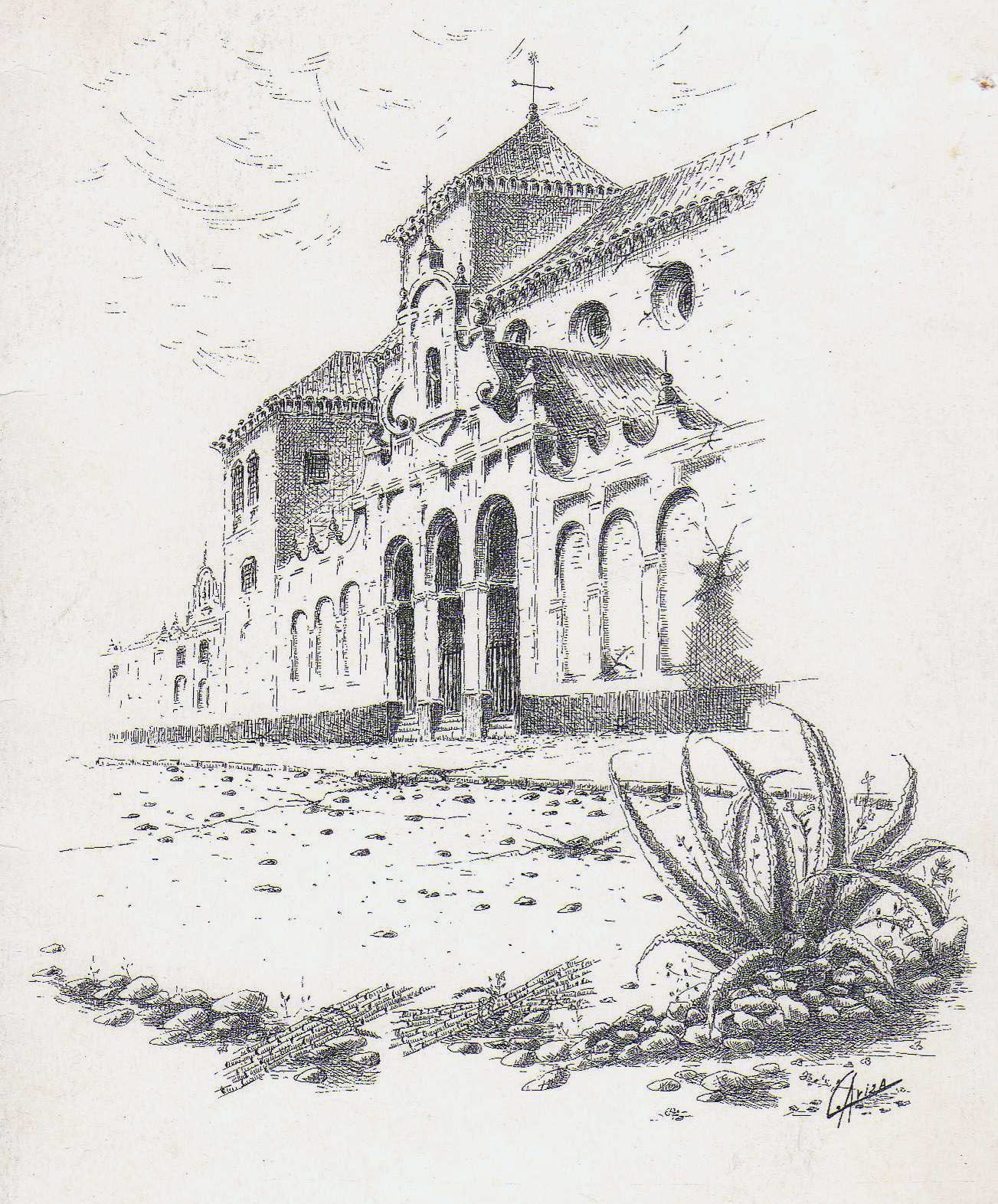 Convento de Las Claras, (Tinta 35 x 20 cm.)