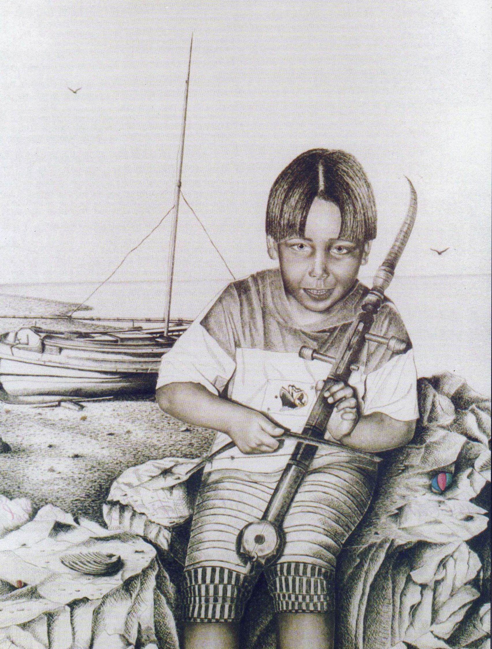 Melodía (Tinta y color 115 x 85 cm.)