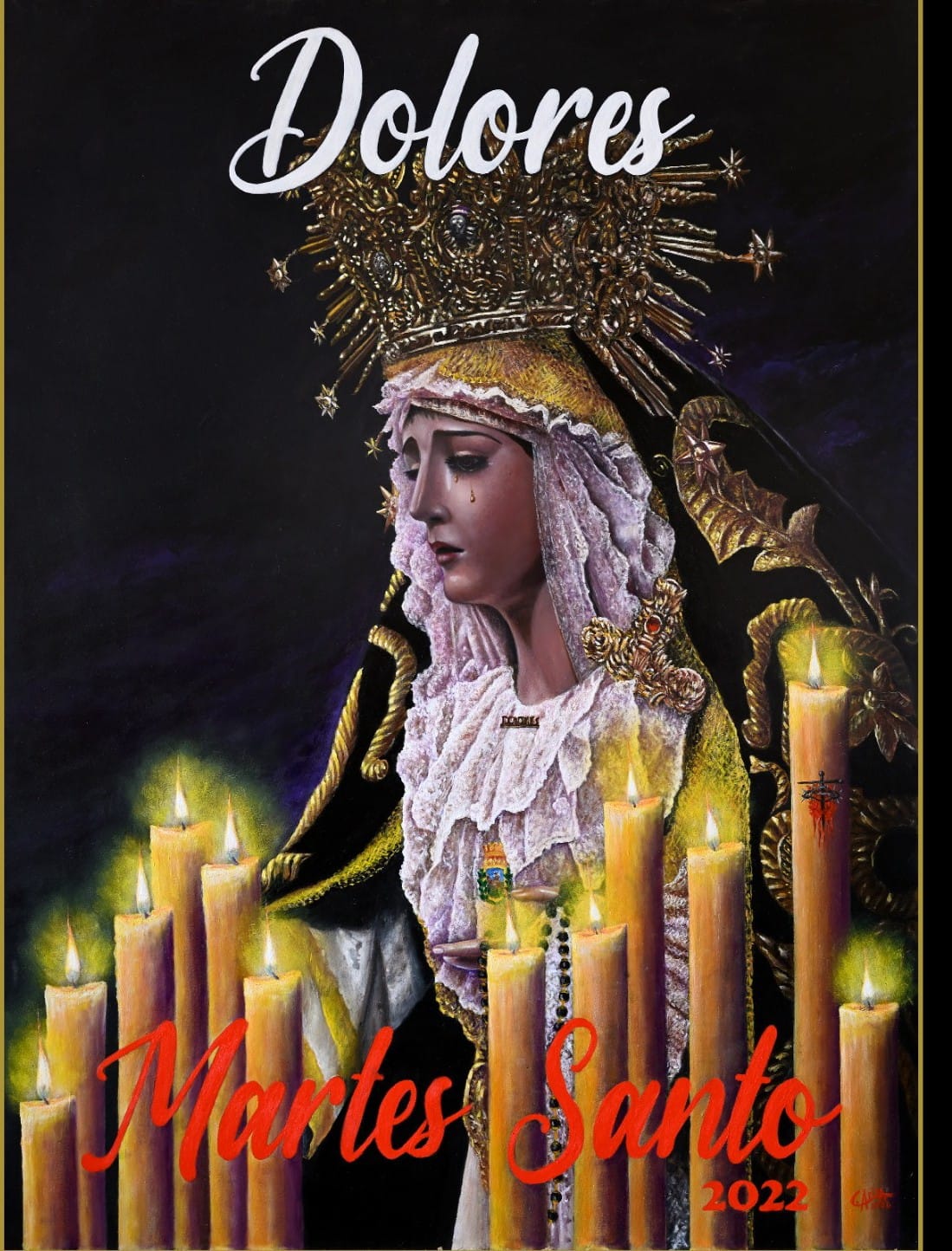 Cartel Salida Dolores Vélez-Málaga 2022
