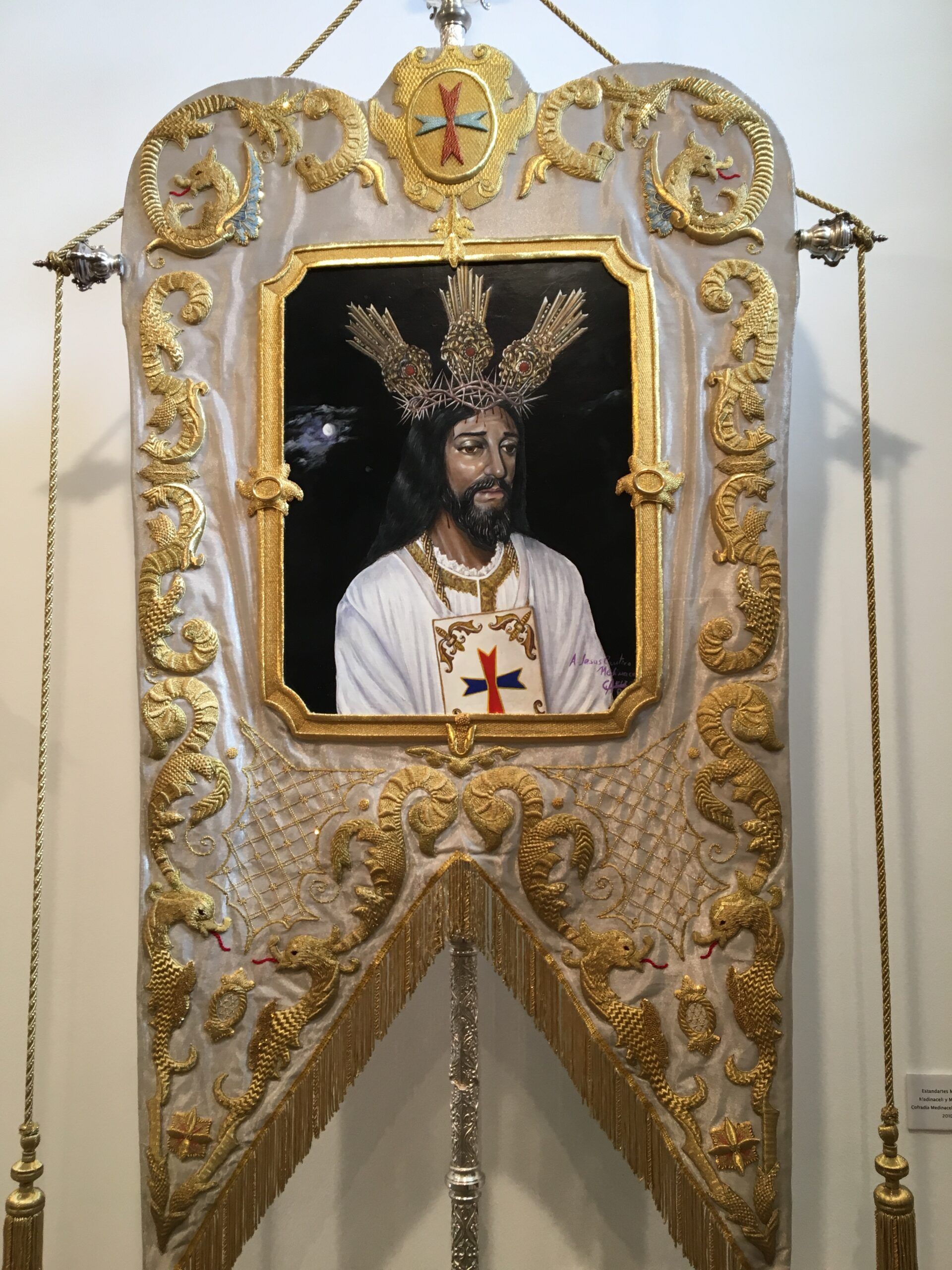 Estandarte Cristo de Medinaceli 50 aniversario