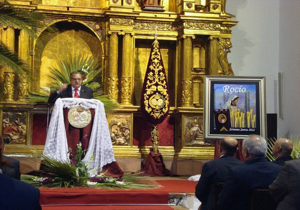 Presentación del Cartel y Pregón Cofradía Pollinica y Rocío 2012