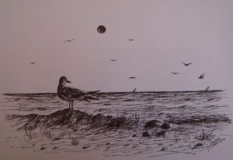 Ilustración libro Poemillas Marineros 3
