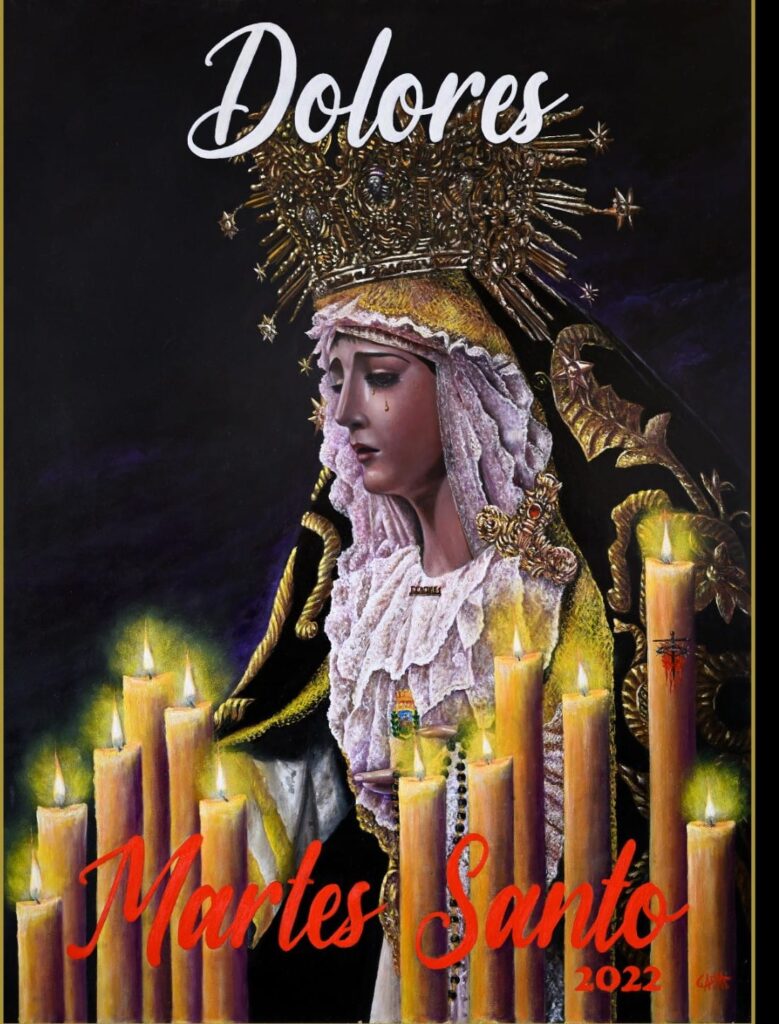 Cartel Salida Procesional Virgen de los Dolores Vélez-Málaga 2022