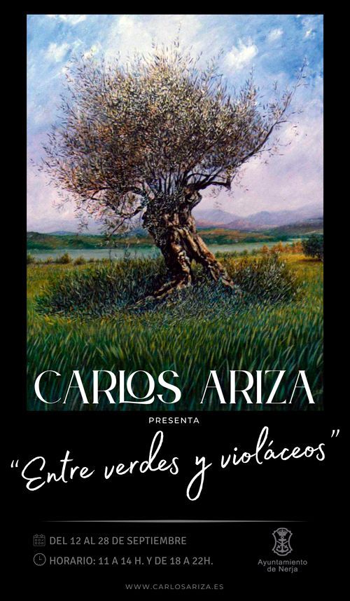 Lee más sobre el artículo Inauguración de la Exposición «Entre Verdes y Violáceos», Nerja 2025