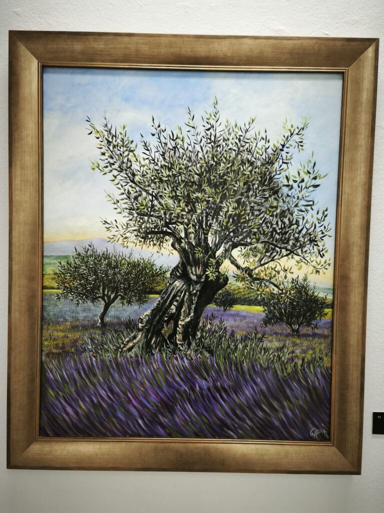 Carlos Ariza, Inauguración de la Exposición "Entre Verdes y Violáceos", Nerja 2025