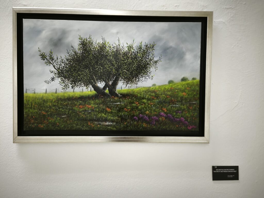 Carlos Ariza, Inauguración de la Exposición "Entre Verdes y Violáceos", Nerja 2025