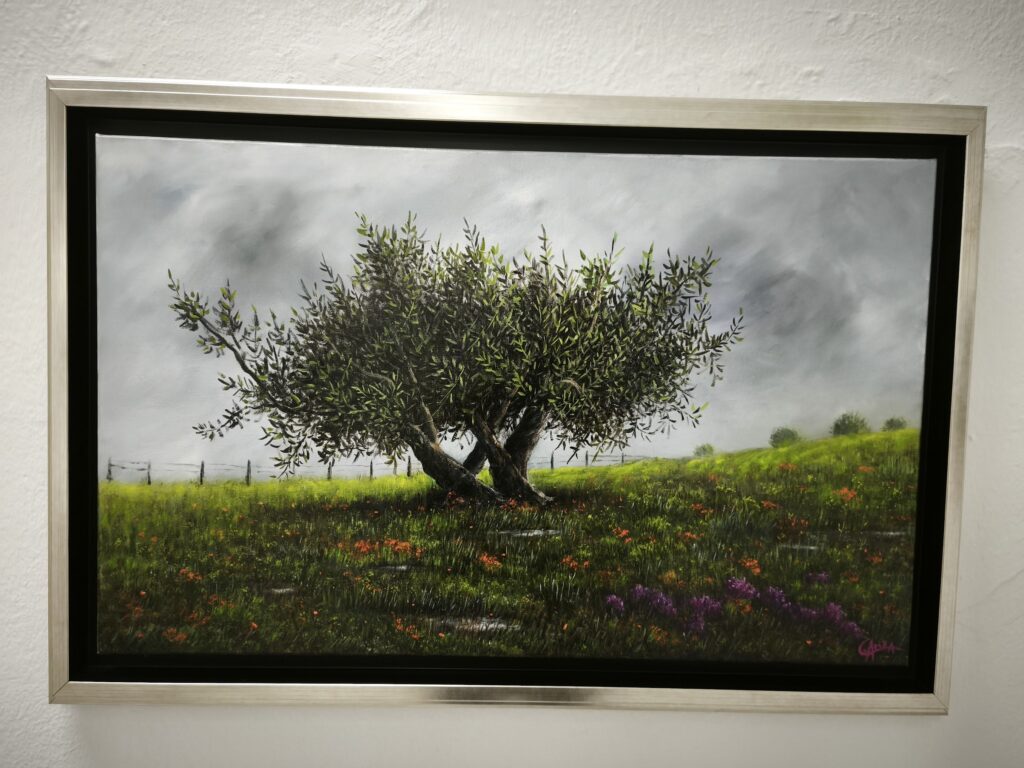 Carlos Ariza, Inauguración de la Exposición "Entre Verdes y Violáceos", Nerja 2025