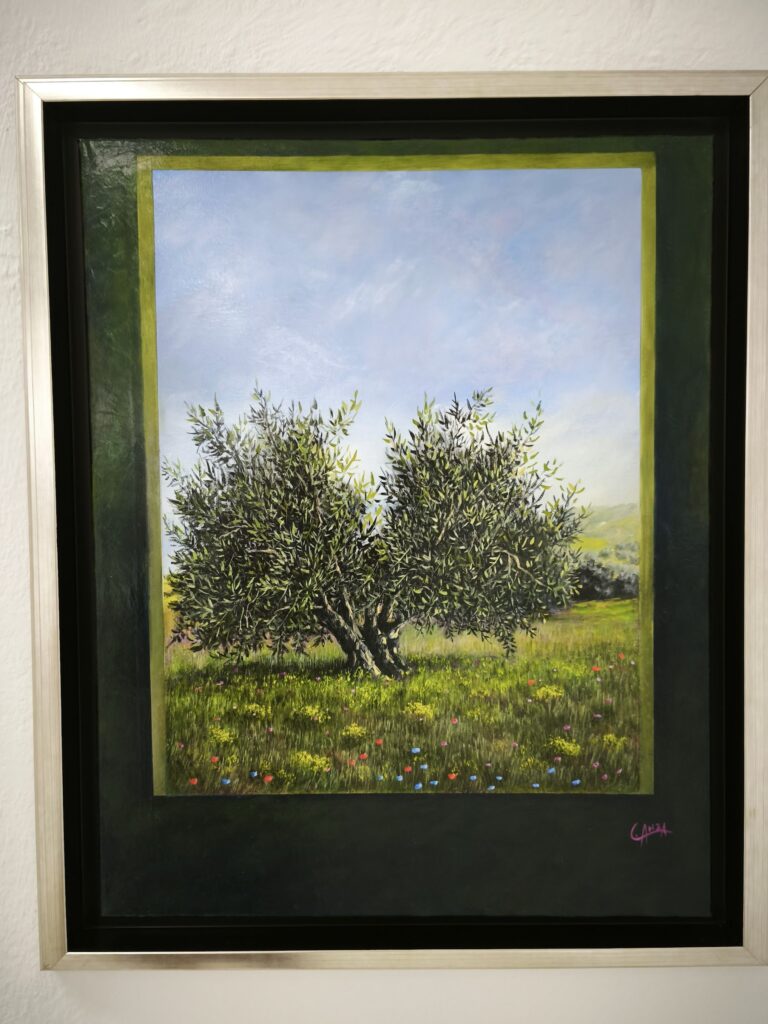 Carlos Ariza, Inauguración de la Exposición "Entre Verdes y Violáceos", Nerja 2025
