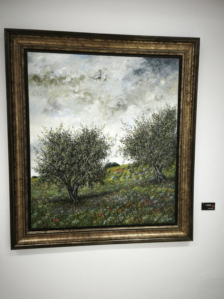 Carlos Ariza, Inauguración de la Exposición "Entre Verdes y Violáceos", Nerja 2025