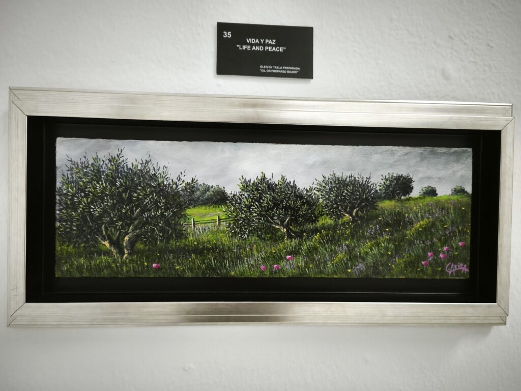 Carlos Ariza, Inauguración de la Exposición "Entre Verdes y Violáceos", Nerja 2025