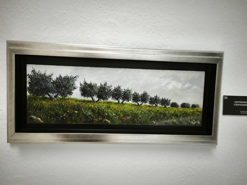 Carlos Ariza, Inauguración de la Exposición "Entre Verdes y Violáceos", Nerja 2025