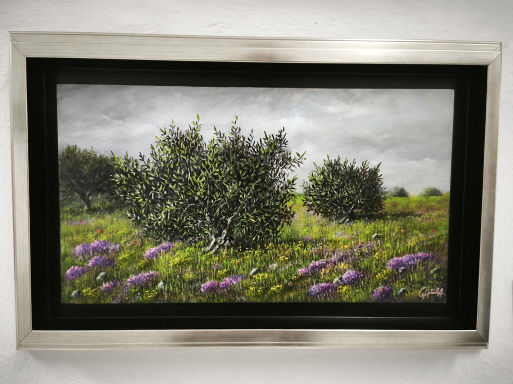 Carlos Ariza, Inauguración de la Exposición "Entre Verdes y Violáceos", Nerja 2025