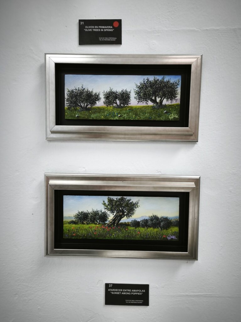 Carlos Ariza, Inauguración de la Exposición "Entre Verdes y Violáceos", Nerja 2025