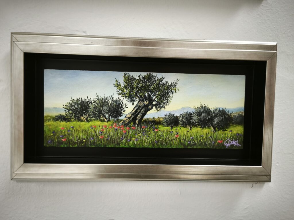 Carlos Ariza, Inauguración de la Exposición "Entre Verdes y Violáceos", Nerja 2025