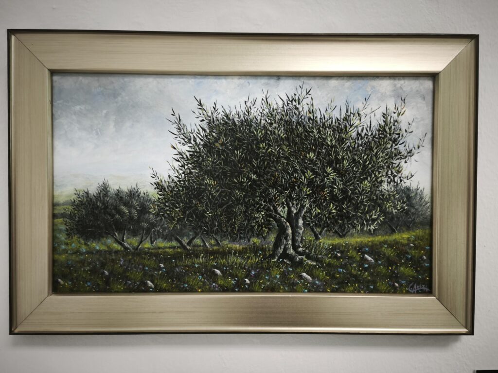 Carlos Ariza, Inauguración de la Exposición "Entre Verdes y Violáceos", Nerja 2025