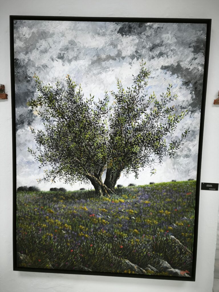 Carlos Ariza, Inauguración de la Exposición "Entre Verdes y Violáceos", Nerja 2025
